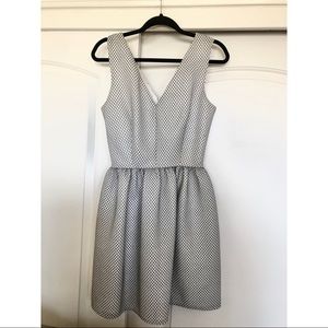 AQUA White Thick Dress